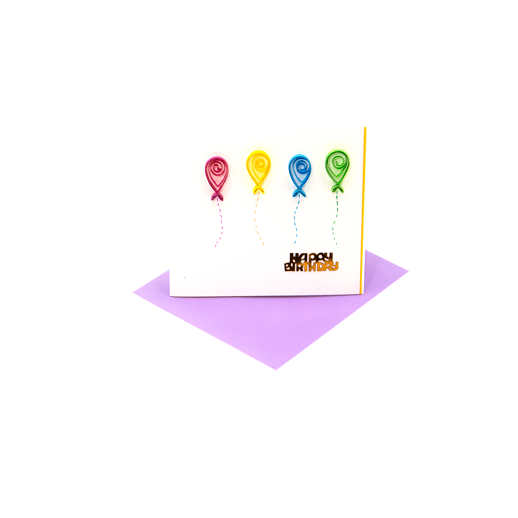 TARJETA ARTESANAL CUMPLEAÑOS